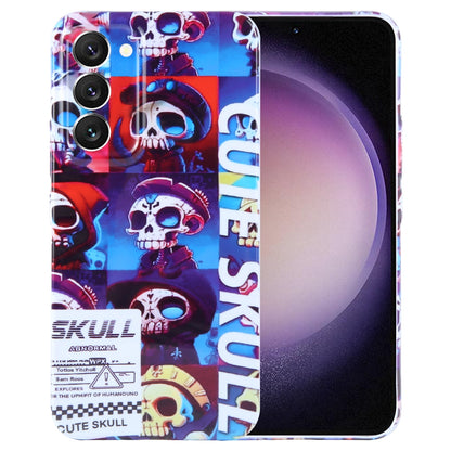 Samsung Galaxy S23 5G Painted Pattern PC Phone Case with Precise Hole Design