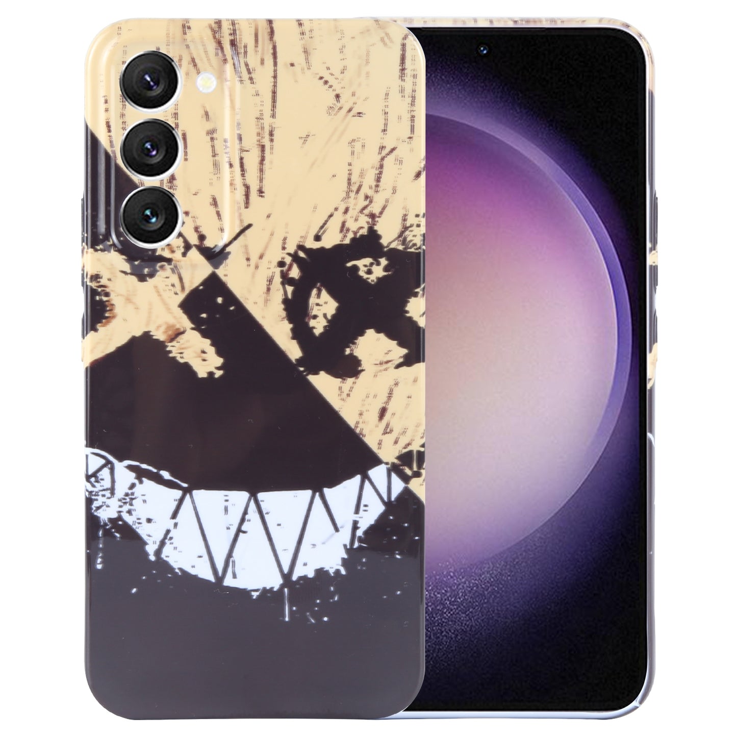 Samsung Galaxy S23 5G Painted Pattern PC Phone Case with Precise Hole Design