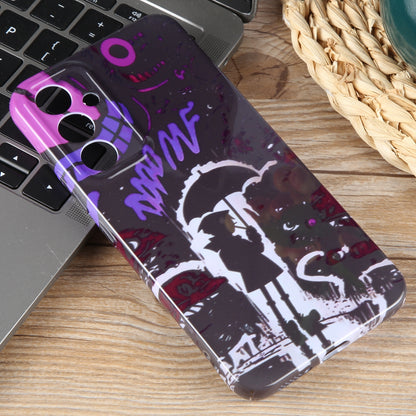 Samsung Galaxy S22 Ultra 5G Painted Pattern PC Phone Case with Precise Hole Design