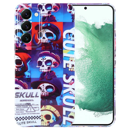 Samsung Galaxy S22+ 5G Painted Pattern PC Phone Case with Precise Hole Design