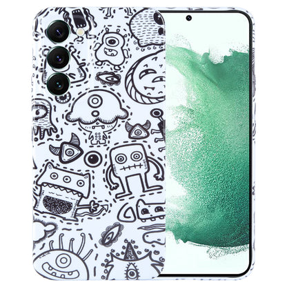 Samsung Galaxy S22+ 5G Painted Pattern PC Phone Case with Precise Hole Design