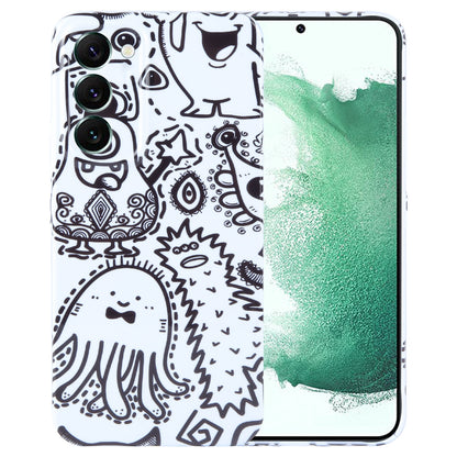 Samsung Galaxy S22+ 5G Painted Pattern PC Phone Case with Precise Hole Design