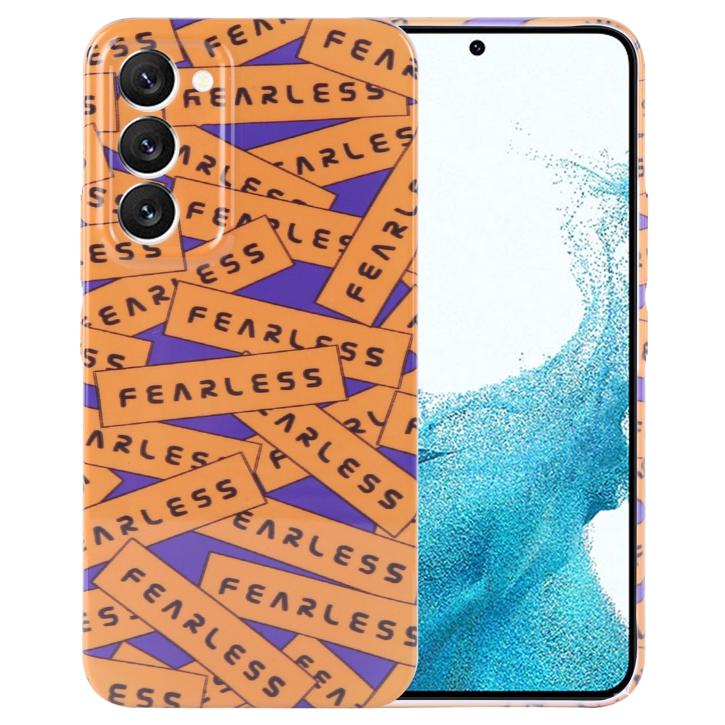 Samsung Galaxy S22 5G Painted Pattern PC Phone Case with Precise Hole Design