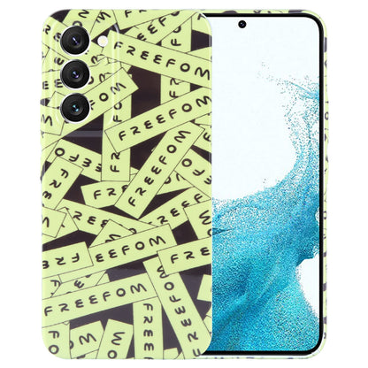 Samsung Galaxy S22 5G Painted Pattern PC Phone Case with Precise Hole Design