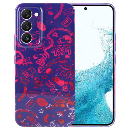 Samsung Galaxy S22 5G Painted Pattern PC Phone Case with Precise Hole Design