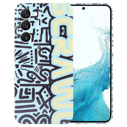 Samsung Galaxy S22 5G Painted Pattern PC Phone Case with Precise Hole Design