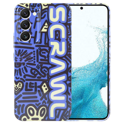 Samsung Galaxy S22 5G Painted Pattern PC Phone Case with Precise Hole Design