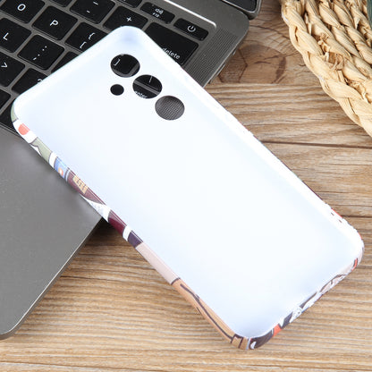 Samsung Galaxy A73 5G Painted Pattern PC Phone Case with Precise Hole Design