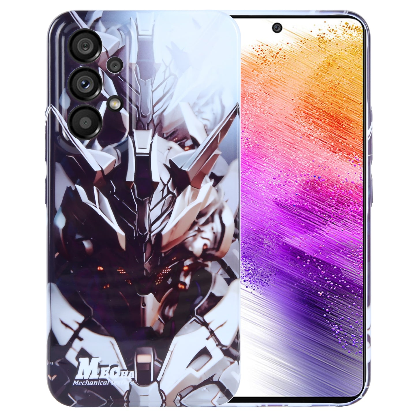 Samsung Galaxy A73 5G Painted Pattern PC Phone Case with Precise Hole Design