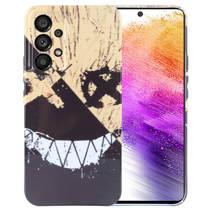 Samsung Galaxy A73 5G Painted Pattern PC Phone Case with Precise Hole Design