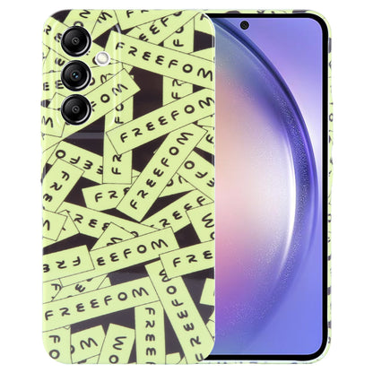 Samsung Galaxy A54 5G Painted Pattern PC Phone Case with Precise Hole Design