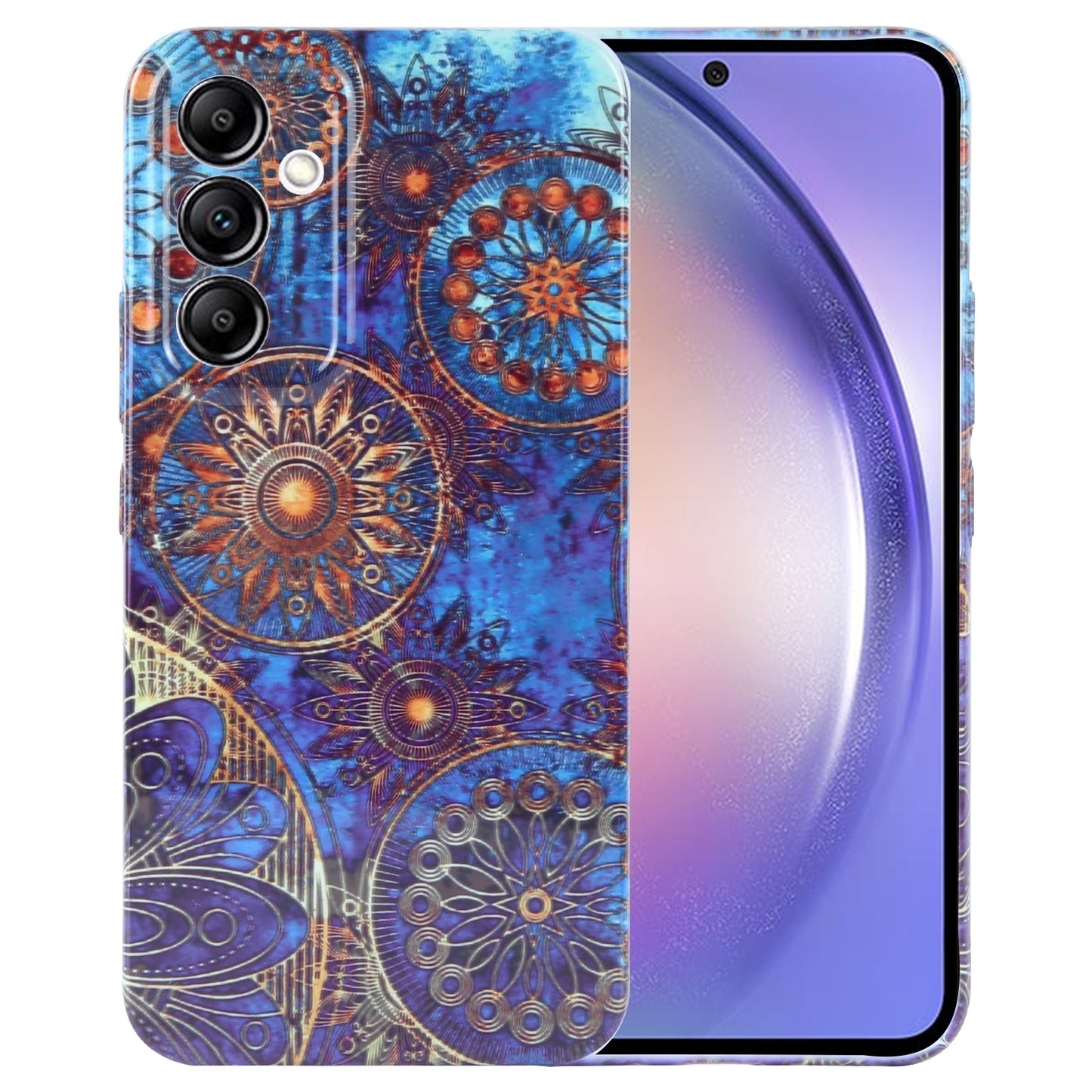 Samsung Galaxy A54 5G Painted Pattern PC Phone Case with Precise Hole Design