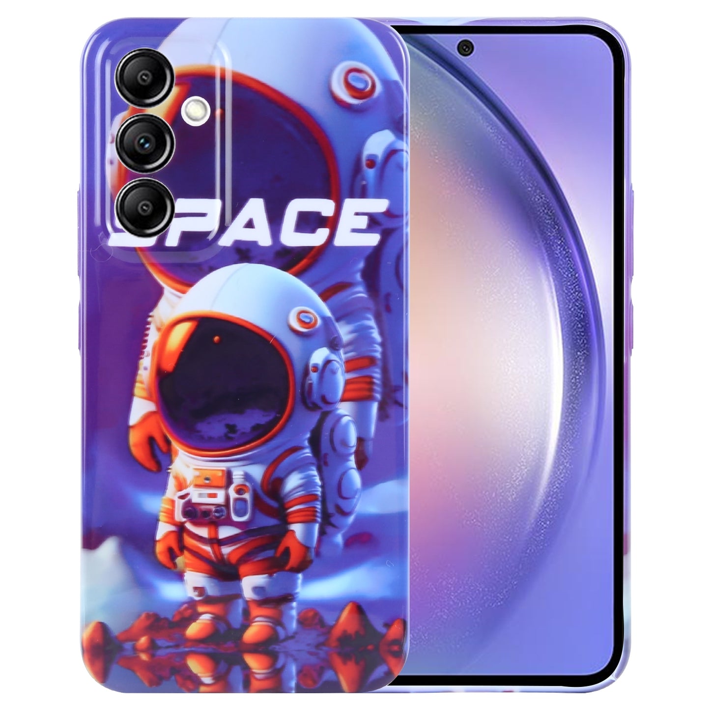 Samsung Galaxy A54 5G Painted Pattern PC Phone Case with Precise Hole Design