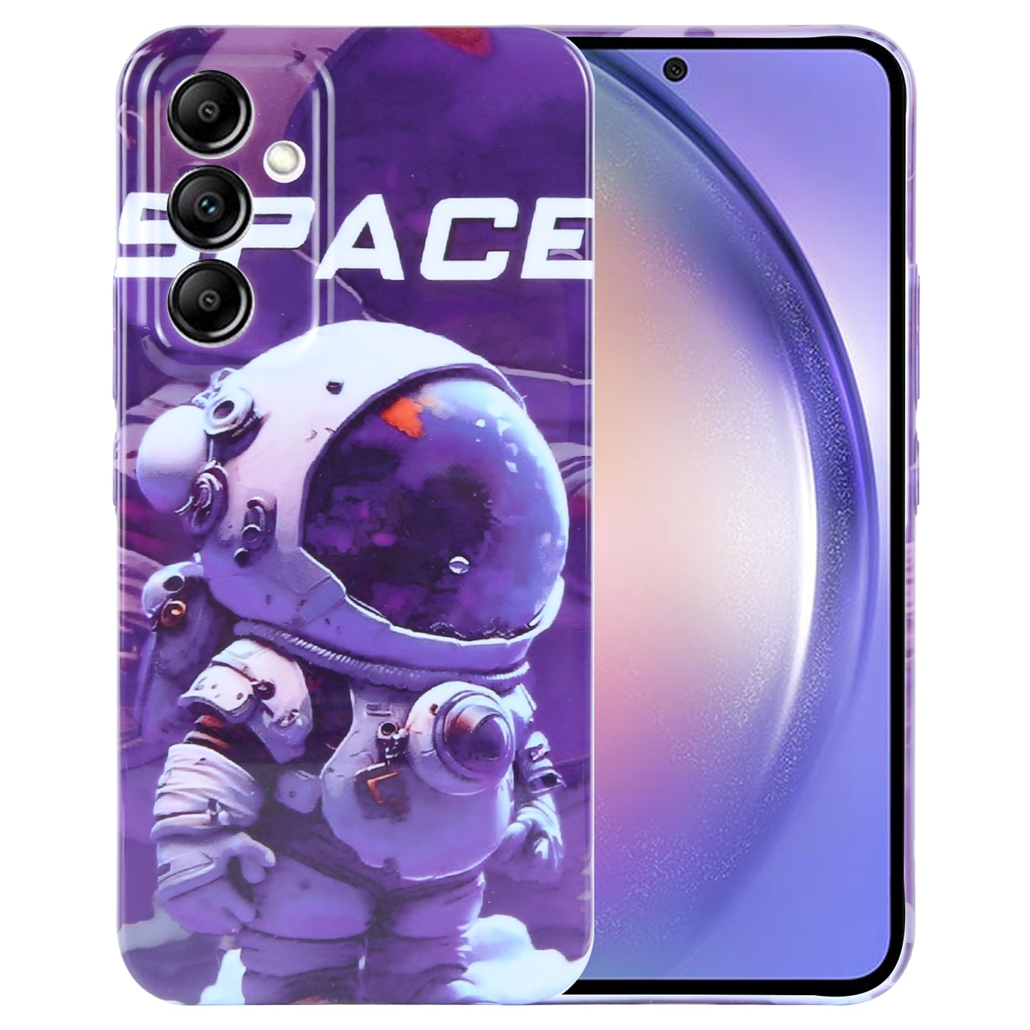 Samsung Galaxy A54 5G Painted Pattern PC Phone Case with Precise Hole Design