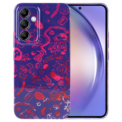 Samsung Galaxy A54 5G Painted Pattern PC Phone Case with Precise Hole Design