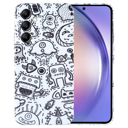 Samsung Galaxy A54 5G Painted Pattern PC Phone Case with Precise Hole Design