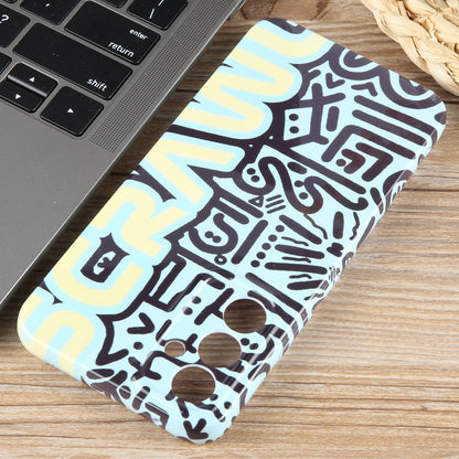 Samsung Galaxy A54 5G Painted Pattern PC Phone Case with Precise Hole Design