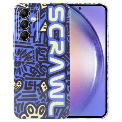 Samsung Galaxy A54 5G Painted Pattern PC Phone Case with Precise Hole Design