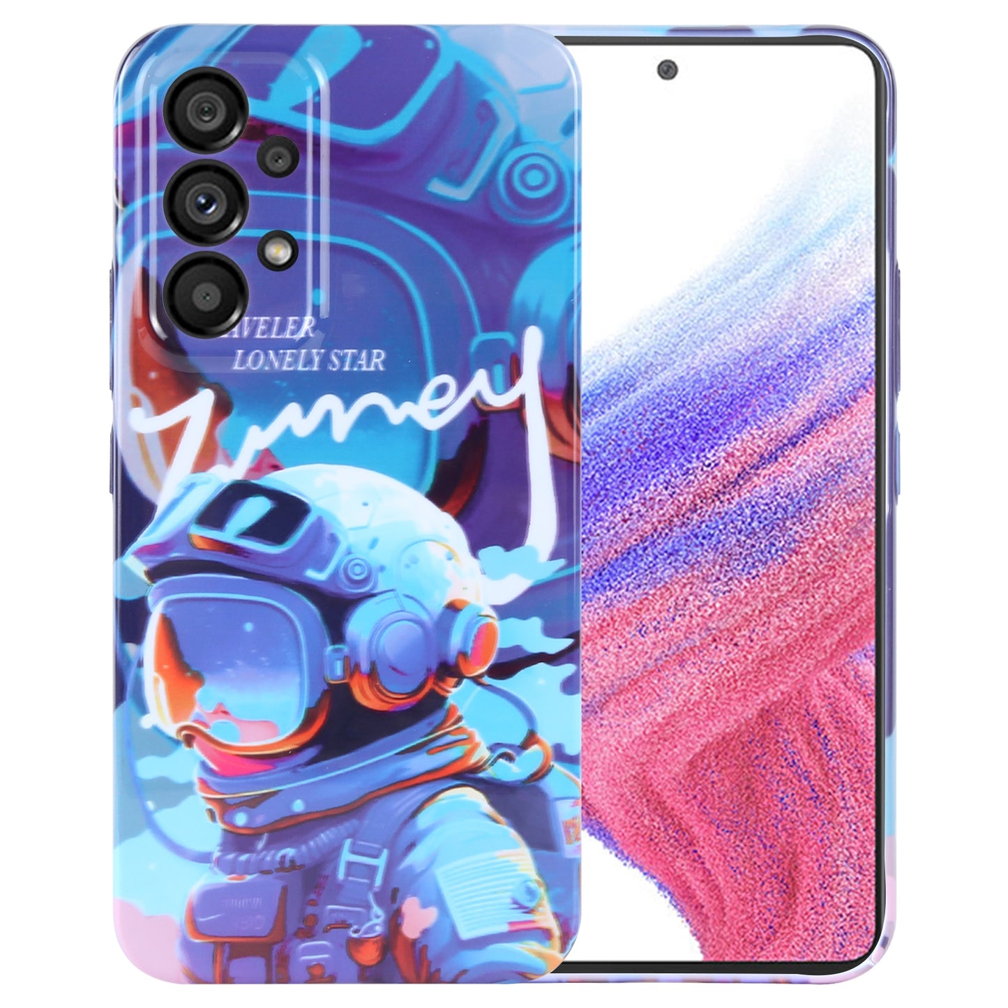 Samsung Galaxy A53 5G Painted Pattern PC Phone Case with Precise Hole Design