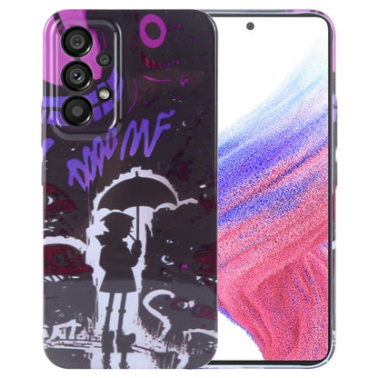 Samsung Galaxy A53 5G Painted Pattern PC Phone Case with Precise Hole Design