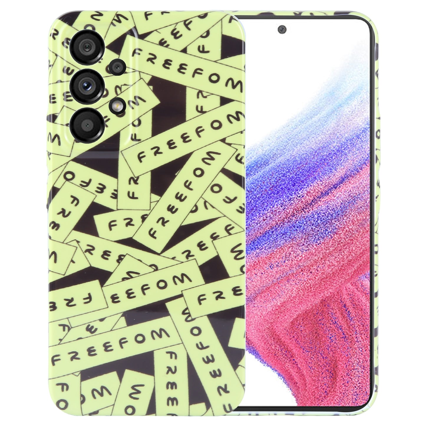 Samsung Galaxy A53 5G Painted Pattern PC Phone Case with Precise Hole Design