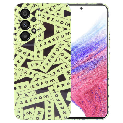 Samsung Galaxy A53 5G Painted Pattern PC Phone Case with Precise Hole Design