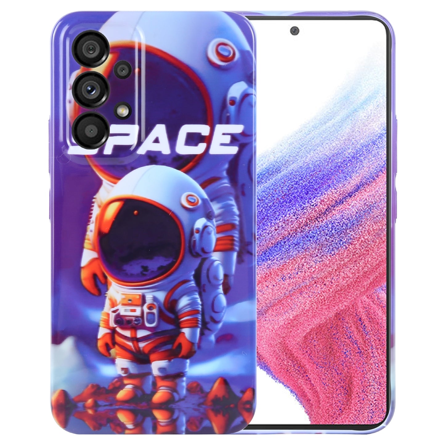 Samsung Galaxy A53 5G Painted Pattern PC Phone Case with Precise Hole Design