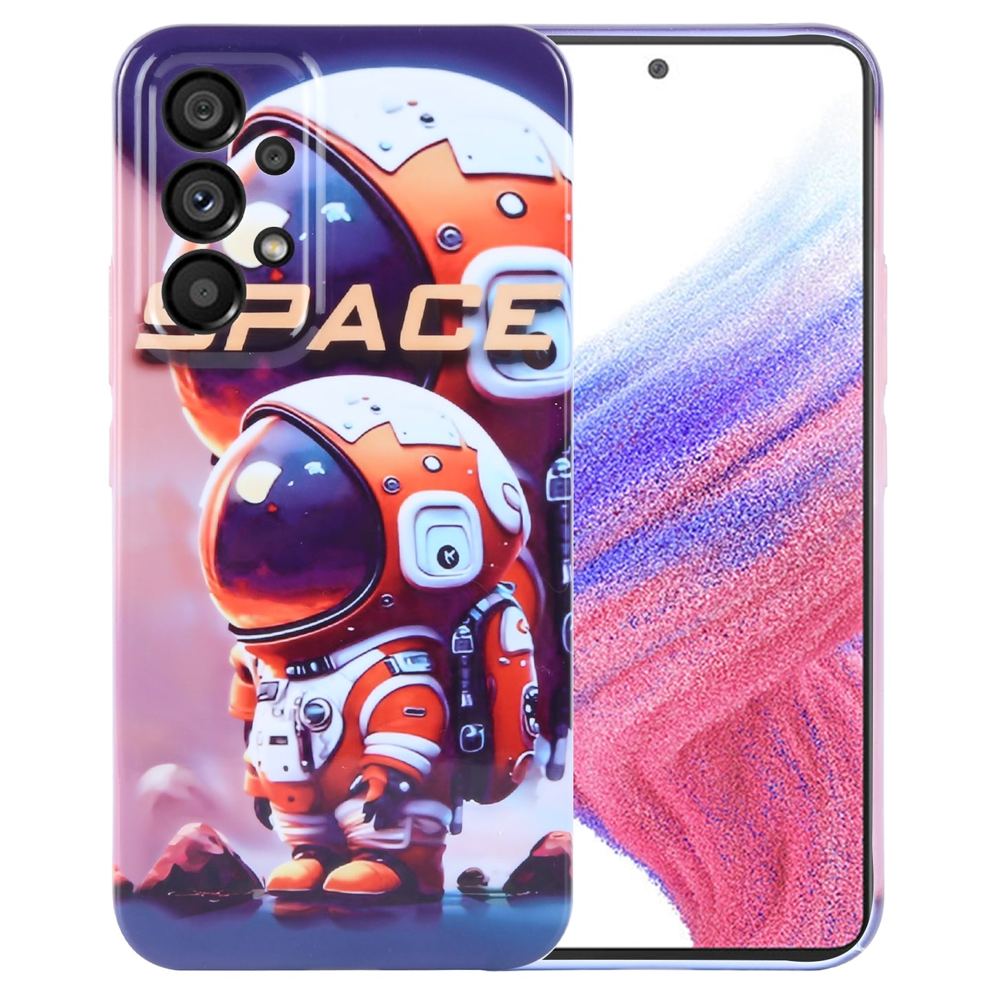 Samsung Galaxy A53 5G Painted Pattern PC Phone Case with Precise Hole Design