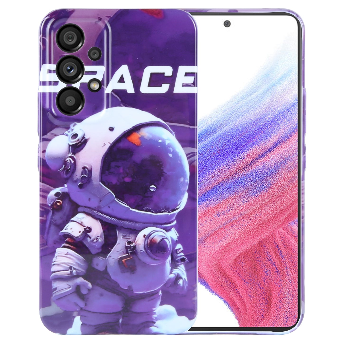 Samsung Galaxy A53 5G Painted Pattern PC Phone Case with Precise Hole Design