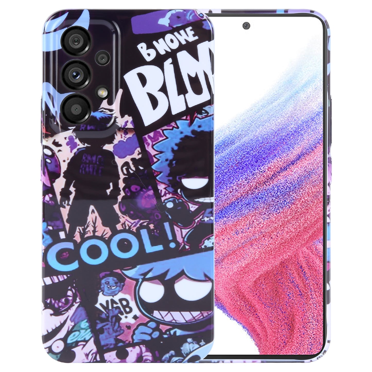 Samsung Galaxy A53 5G Painted Pattern PC Phone Case with Precise Hole Design