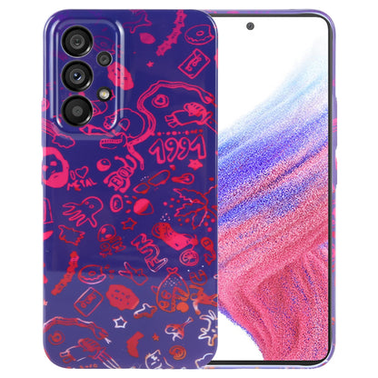 Samsung Galaxy A53 5G Painted Pattern PC Phone Case with Precise Hole Design