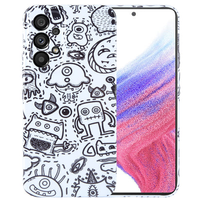 Samsung Galaxy A53 5G Painted Pattern PC Phone Case with Precise Hole Design