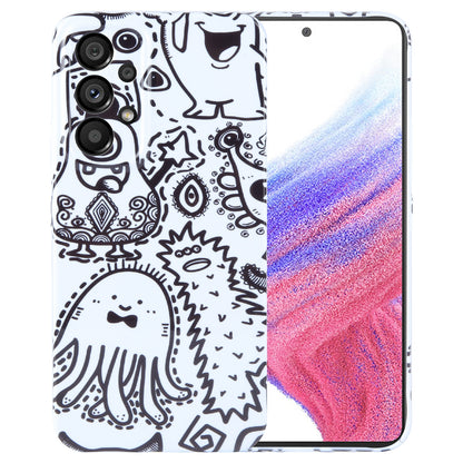 Samsung Galaxy A53 5G Painted Pattern PC Phone Case with Precise Hole Design