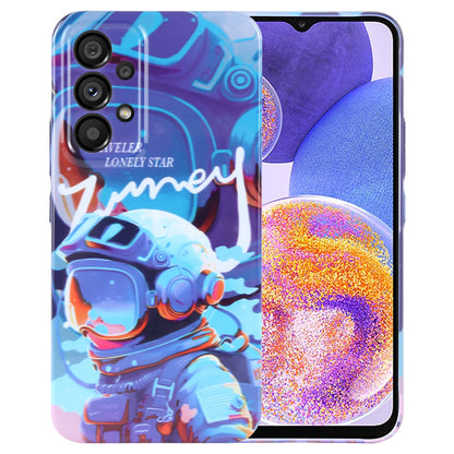 Samsung Galaxy A23 Painted Pattern PC Phone Case with Precise Hole Design