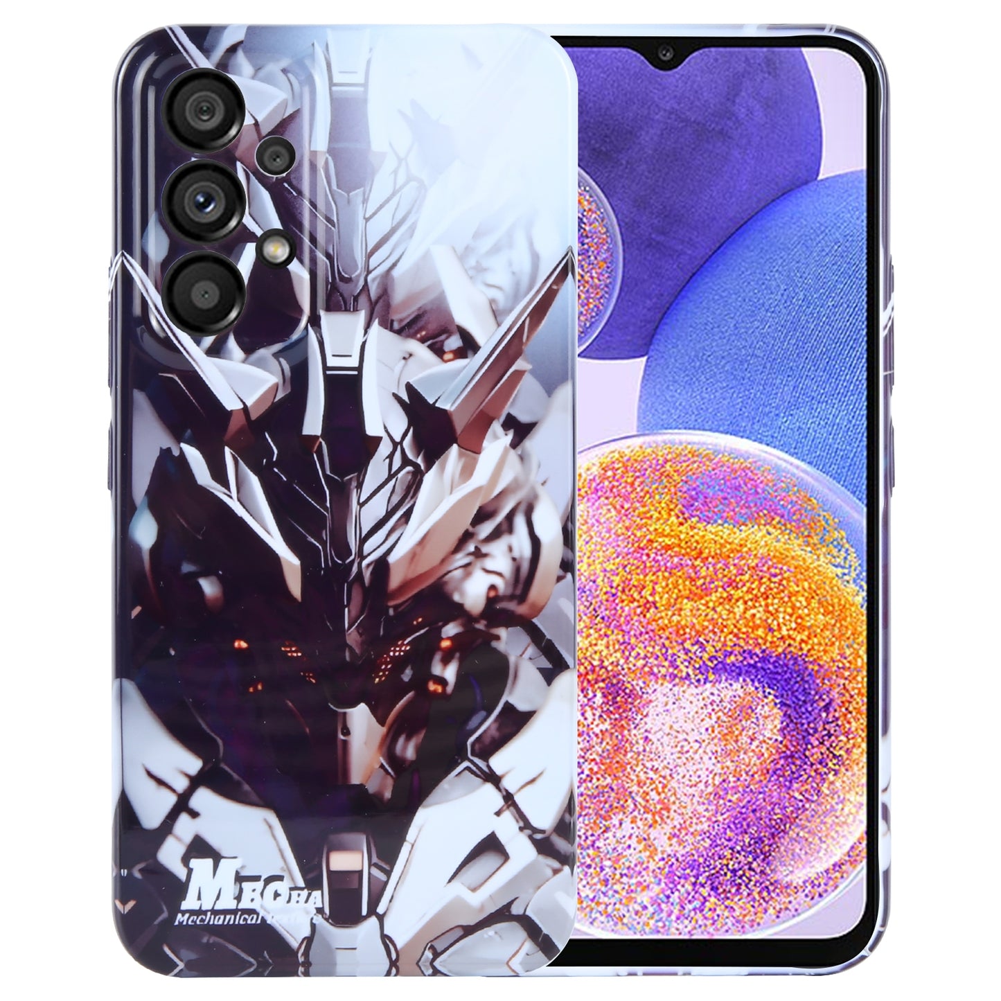 Samsung Galaxy A23 Painted Pattern PC Phone Case with Precise Hole Design