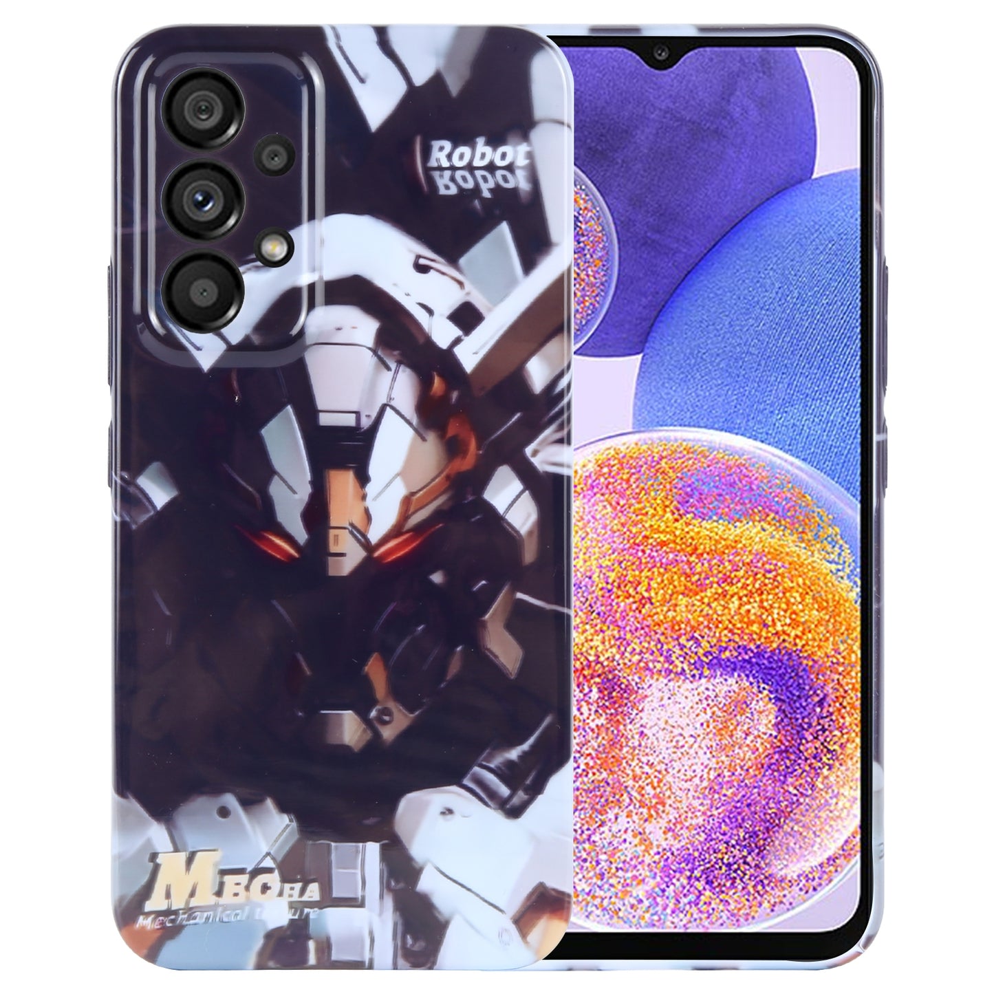 Samsung Galaxy A23 Painted Pattern PC Phone Case with Precise Hole Design