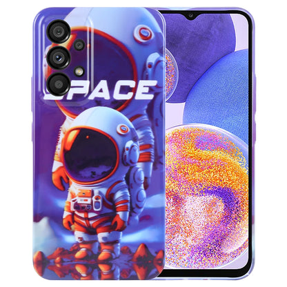 Samsung Galaxy A23 Painted Pattern PC Phone Case with Precise Hole Design