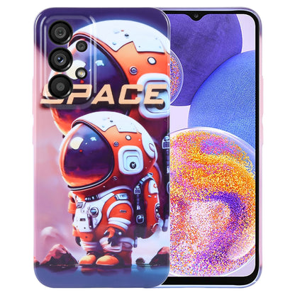 Samsung Galaxy A23 Painted Pattern PC Phone Case with Precise Hole Design