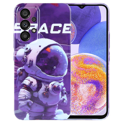 Samsung Galaxy A23 Painted Pattern PC Phone Case with Precise Hole Design