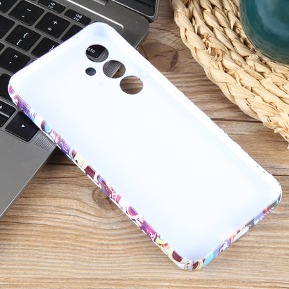 Samsung Galaxy A23 Painted Pattern PC Phone Case with Precise Hole Design