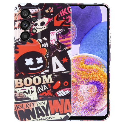 Samsung Galaxy A23 Painted Pattern PC Phone Case with Precise Hole Design