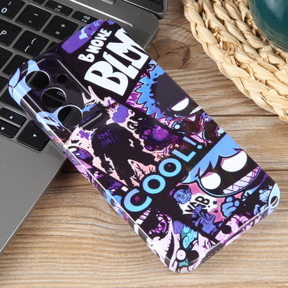 Samsung Galaxy A23 Painted Pattern PC Phone Case with Precise Hole Design