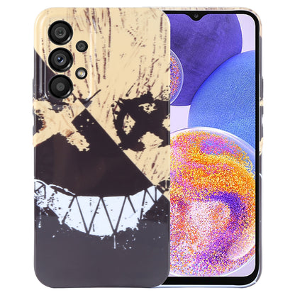 Samsung Galaxy A23 Painted Pattern PC Phone Case with Precise Hole Design