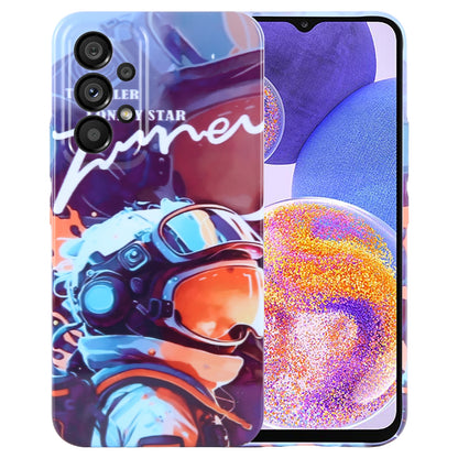 Samsung Galaxy A23 Painted Pattern PC Phone Case with Precise Hole Design