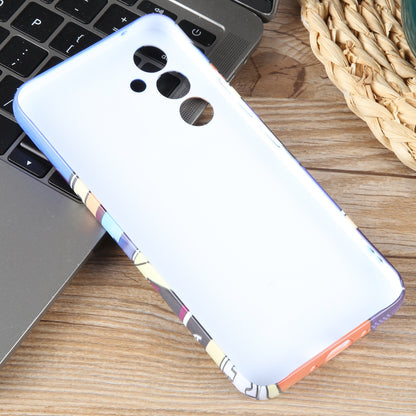 Samsung Galaxy A21s Painted Pattern PC Phone Case with Precise Hole Design