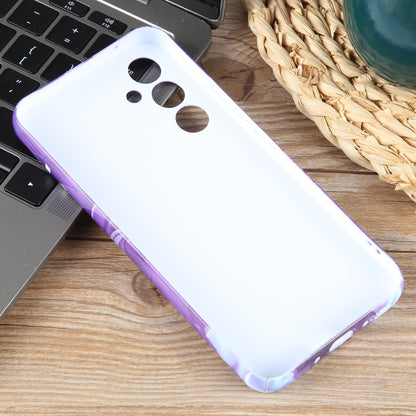 Samsung Galaxy A21s Painted Pattern PC Phone Case with Precise Hole Design