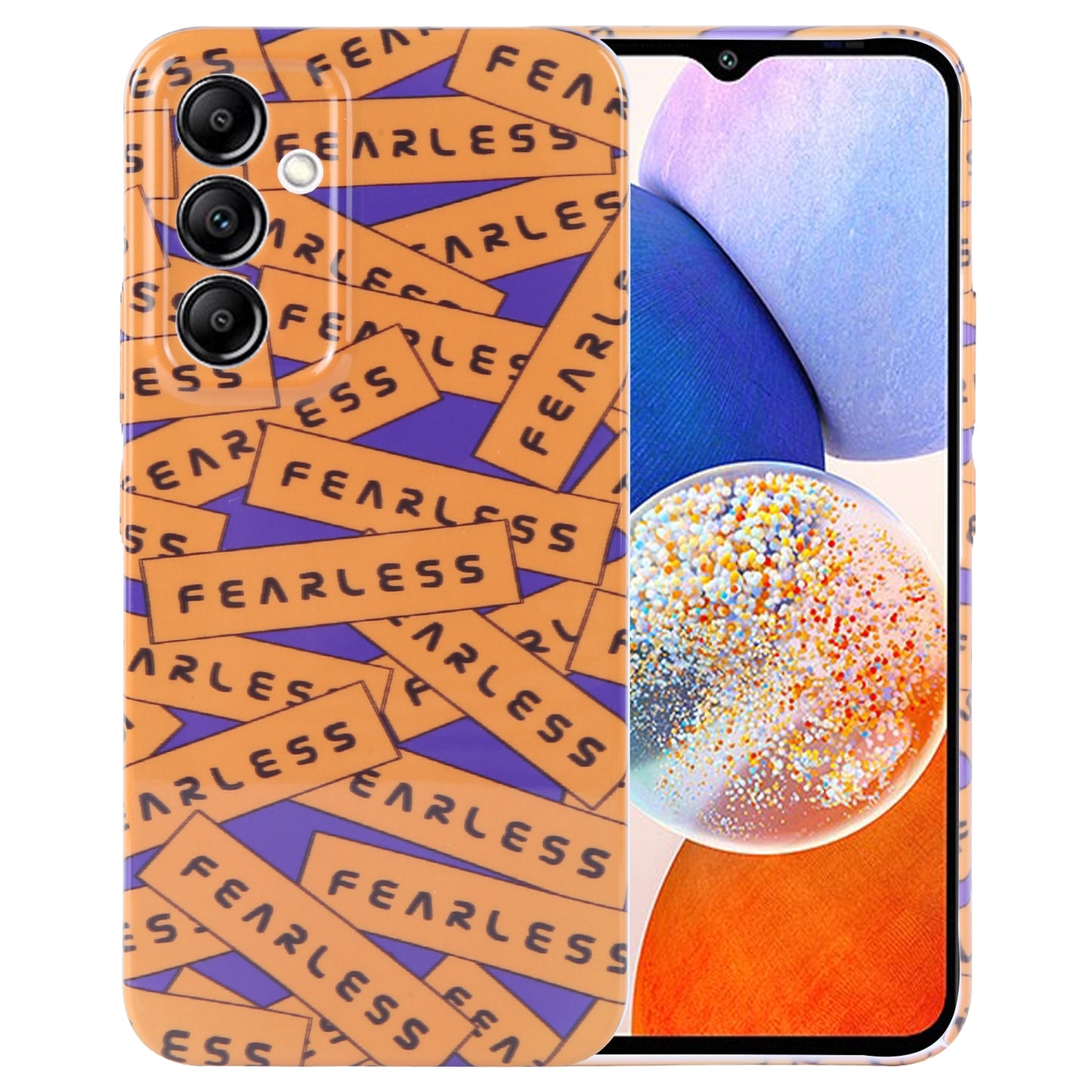 Samsung Galaxy A14 5G Painted Pattern PC Phone Case with Precise Hole Design