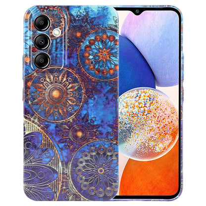 Samsung Galaxy A14 5G Painted Pattern PC Phone Case with Precise Hole Design