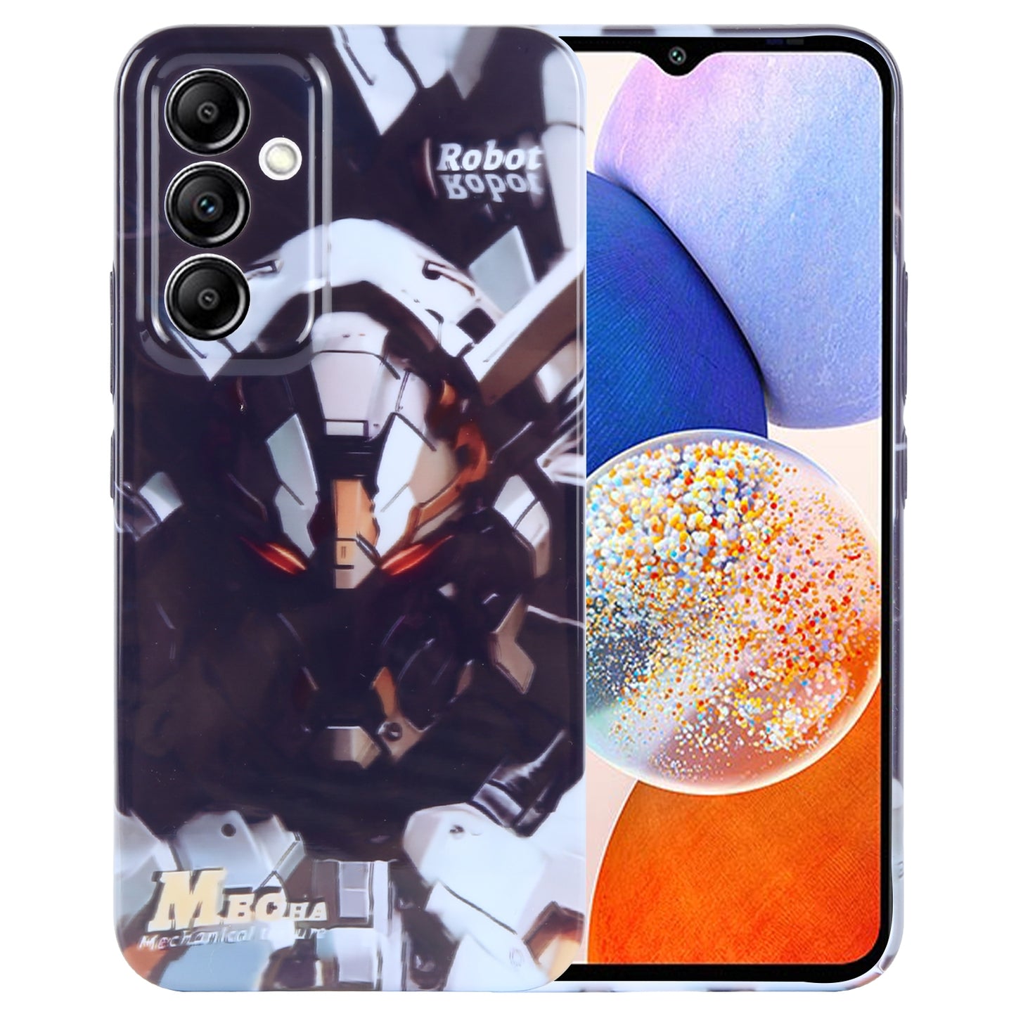 Samsung Galaxy A14 5G Painted Pattern PC Phone Case with Precise Hole Design