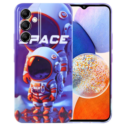 Samsung Galaxy A14 5G Painted Pattern PC Phone Case with Precise Hole Design